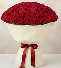 Букет 101 Красная роза Милано в Ветлужском Костромской области