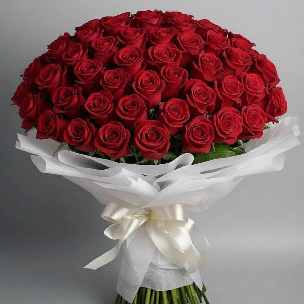 Букет 101 Красная роза Блэк Мэджик в Ветлужском Костромской области