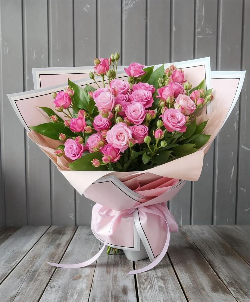 Букет Розовый кустик в Ветлужском Костромской области