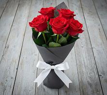 Букет 5 Красных роз Эдлесс Лав #REPLACE_PRED# Ветлужском Костромской области
