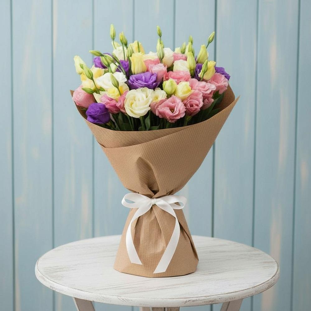 Букет цветов из: Лизиантусы в Ветлужском Костромской области