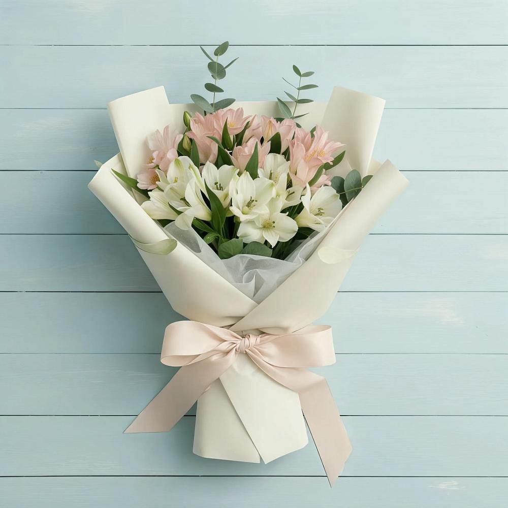 Букет цветов из: Альстромерии в Ветлужском Костромской области