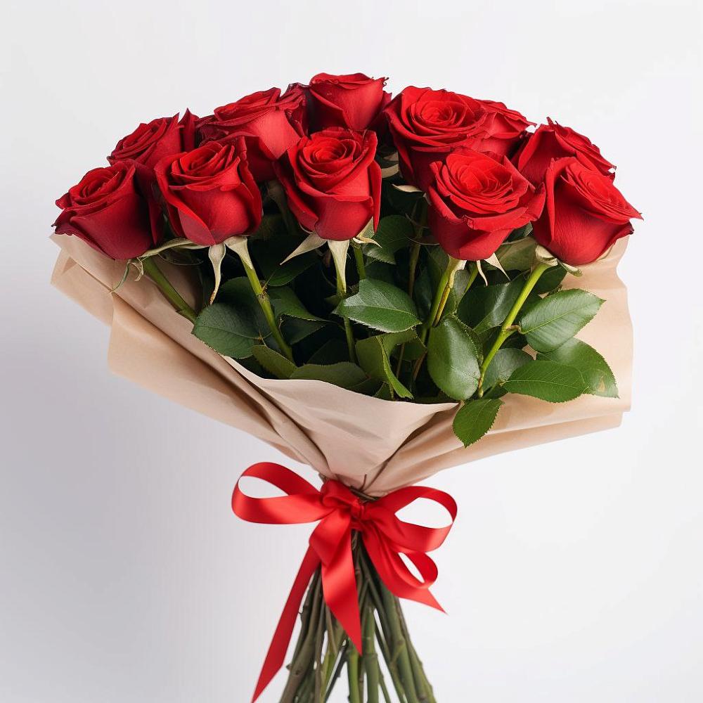 Букет 11 Красных роз Эдлесс Лав в Ветлужском Костромской области